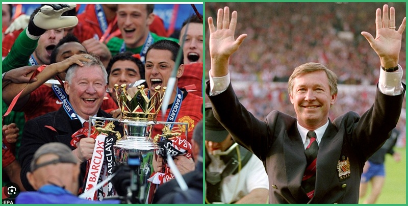 Kể từ lần đầu ra mắt M.U năm 1986 đến khi giải nghệ. Sir Alex đã giành được 13 chức vô địch Premier League